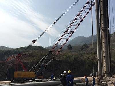 Construction de fondations