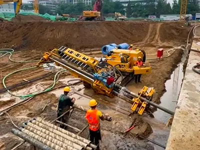 Travaux de soutènement