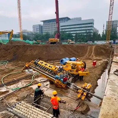 Travaux de soutènement