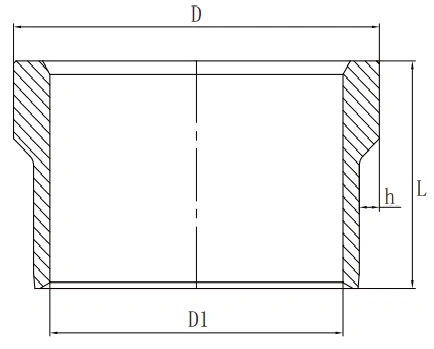 Sabots de tubage soudés
